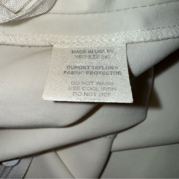 Yeohlee New York Cream Cotton Midi Skirt Women’s Size 10 – Made in USA - Picture 7 of 10